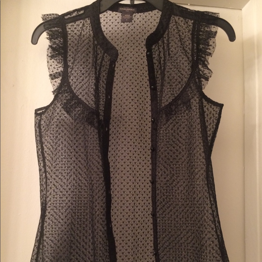 Banana Republic lace top